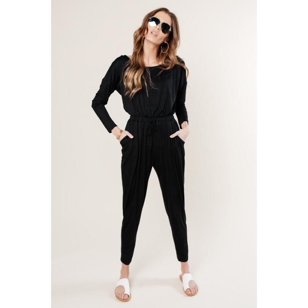 Böhme Black Jumpsuit